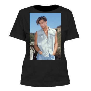 Brad Pitt Women's Cut T-Shirt