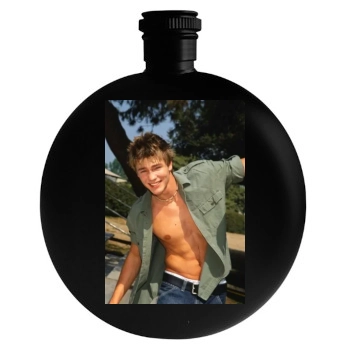 Chad Michael Murray Round Flask