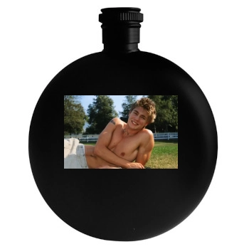 Chad Michael Murray Round Flask