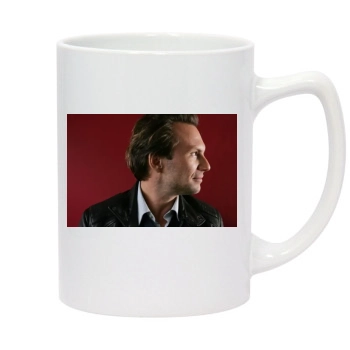 Christian Slater 14oz White Statesman Mug