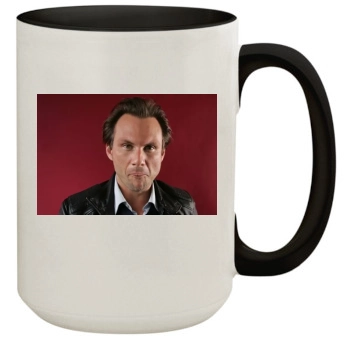 Christian Slater 15oz Colored Inner & Handle Mug