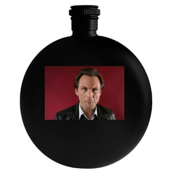 Christian Slater Round Flask