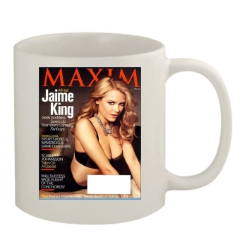 Jaime King 11oz White Mug