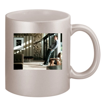 Jake Gyllenhaal 11oz Metallic Silver Mug