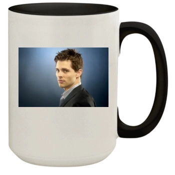 James Marsden 15oz Colored Inner & Handle Mug