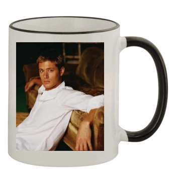 Jensen Ackles 11oz Colored Rim & Handle Mug