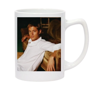 Jensen Ackles 14oz White Statesman Mug