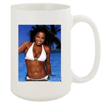 Janet Jackson 15oz White Mug