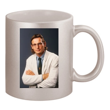 Liam Neeson 11oz Metallic Silver Mug