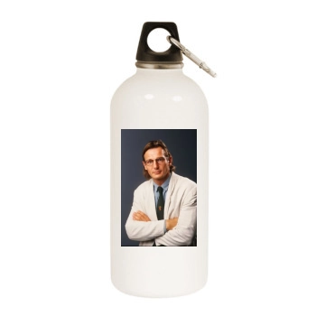 Liam Neeson White Water Bottle With Carabiner