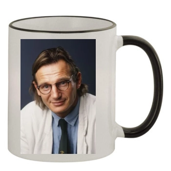 Liam Neeson 11oz Colored Rim & Handle Mug