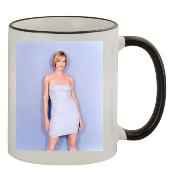 Jenna Elfman 11oz Colored Rim & Handle Mug