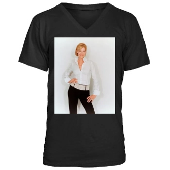 Jenna Elfman Men's V-Neck T-Shirt