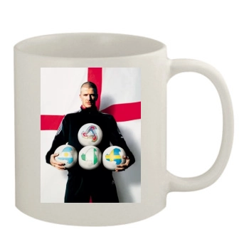 David Beckham 11oz White Mug