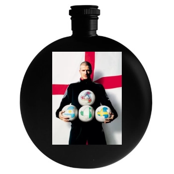 David Beckham Round Flask