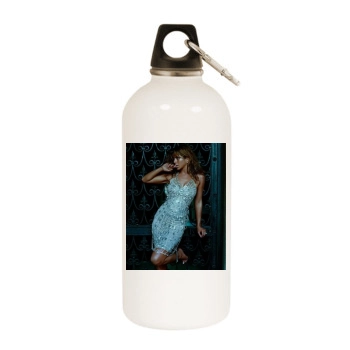 Jennifer Aniston White Water Bottle With Carabiner