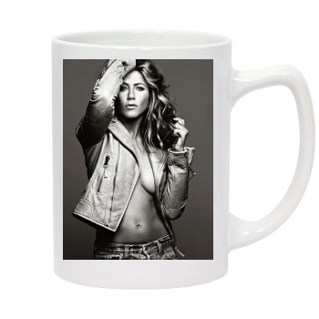 Jennifer Aniston 14oz White Statesman Mug