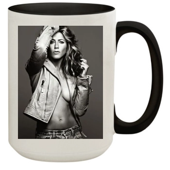 Jennifer Aniston 15oz Colored Inner & Handle Mug