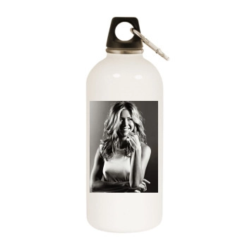 Jennifer Aniston White Water Bottle With Carabiner