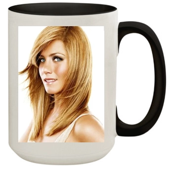 Jennifer Aniston 15oz Colored Inner & Handle Mug