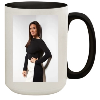 Jennifer Connelly 15oz Colored Inner & Handle Mug