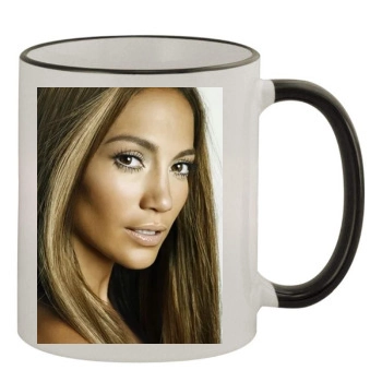 Jennifer Lopez 11oz Colored Rim & Handle Mug