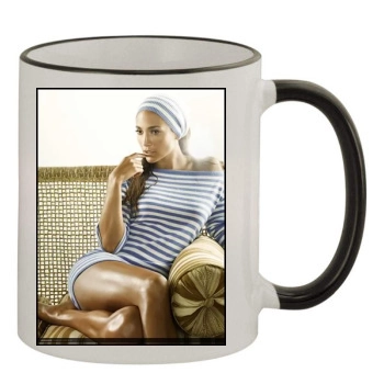 Jennifer Lopez 11oz Colored Rim & Handle Mug