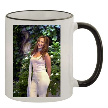 Jennifer Lopez 11oz Colored Rim & Handle Mug