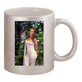 Jennifer Lopez 11oz Metallic Silver Mug