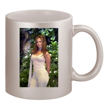 Jennifer Lopez 11oz Metallic Silver Mug