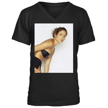 Jennifer Lopez Men's V-Neck T-Shirt