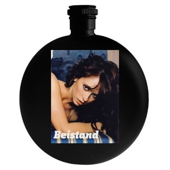 Jennifer Love Hewitt Round Flask