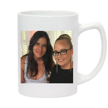 Patricia Velasquez 14oz White Statesman Mug