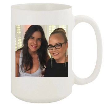 Patricia Velasquez 15oz White Mug