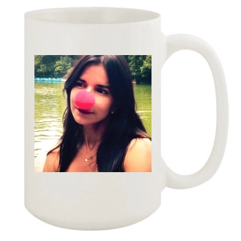 Patricia Velasquez 15oz White Mug