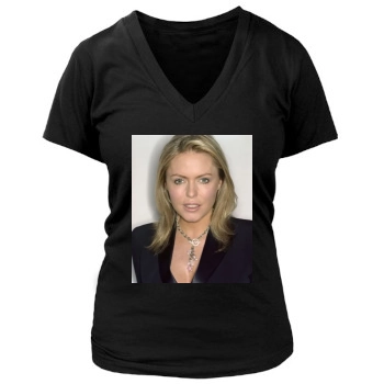 Patsy Kensit Women's Deep V-Neck TShirt