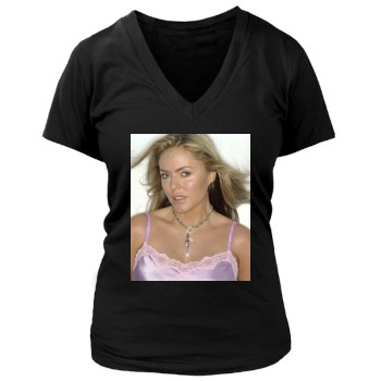 Patsy Kensit Women's Deep V-Neck TShirt