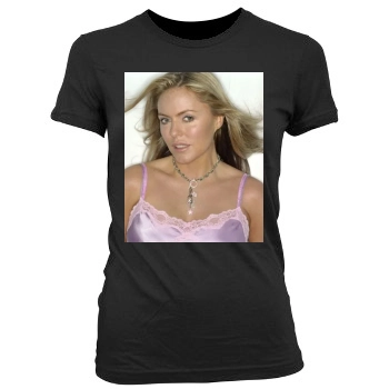 Patsy Kensit Women's Junior Cut Crewneck T-Shirt