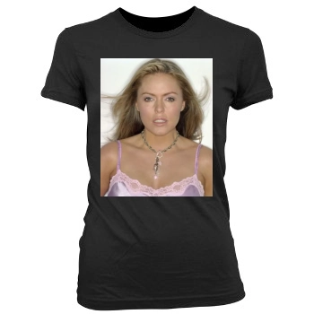 Patsy Kensit Women's Junior Cut Crewneck T-Shirt