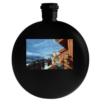 Patsy Kensit Round Flask