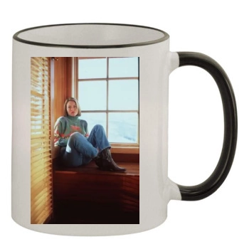 Patsy Kensit 11oz Colored Rim & Handle Mug