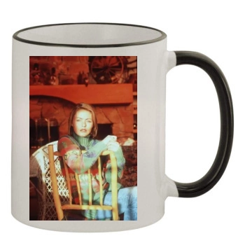 Patsy Kensit 11oz Colored Rim & Handle Mug