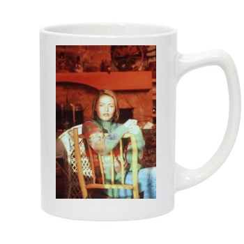 Patsy Kensit 14oz White Statesman Mug