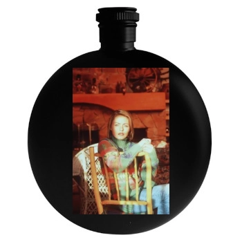 Patsy Kensit Round Flask