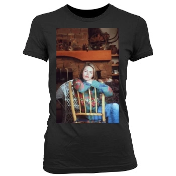 Patsy Kensit Women's Junior Cut Crewneck T-Shirt