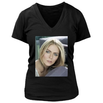 Patsy Kensit Women's Deep V-Neck TShirt