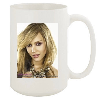 Jessica Alba 15oz White Mug