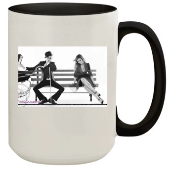 Jessica Alba 15oz Colored Inner & Handle Mug