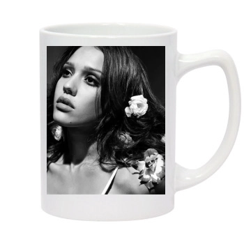 Jessica Alba 14oz White Statesman Mug