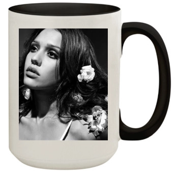 Jessica Alba 15oz Colored Inner & Handle Mug